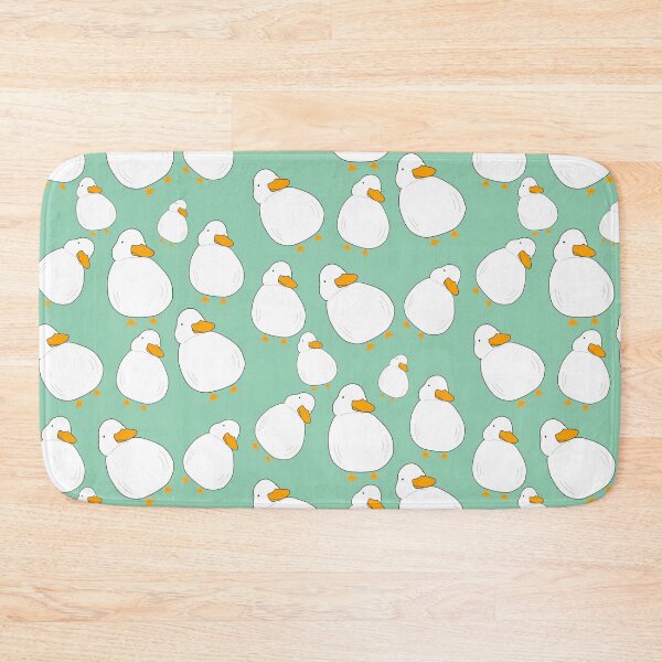 Item preview, Chubby Duck Pattern Cute Fluffy White Bird Simple Anime Cartoon Kawaii Animal designed and sold by Marinaaa010.