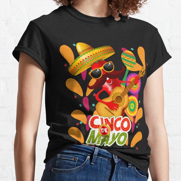 Camiseta divertida con cuello en V para mujer con mayonesa anti mayo II,  Negro 