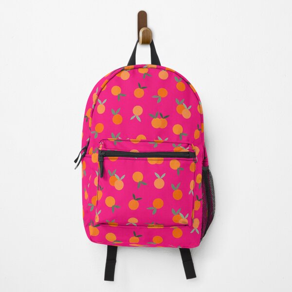 Item preview, Oranges Fruit Pattern on Hot Pink designed and sold by OneThreeSix.