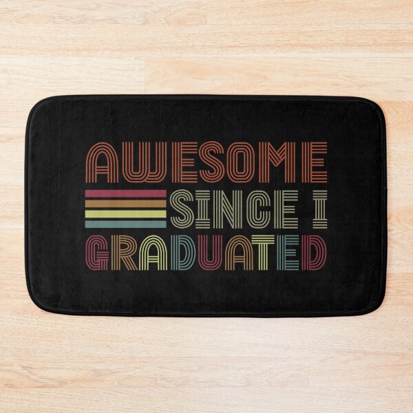 Item preview, Awesome Since I Graduated Cool Retro Graduation designed and sold by GravitiTees.