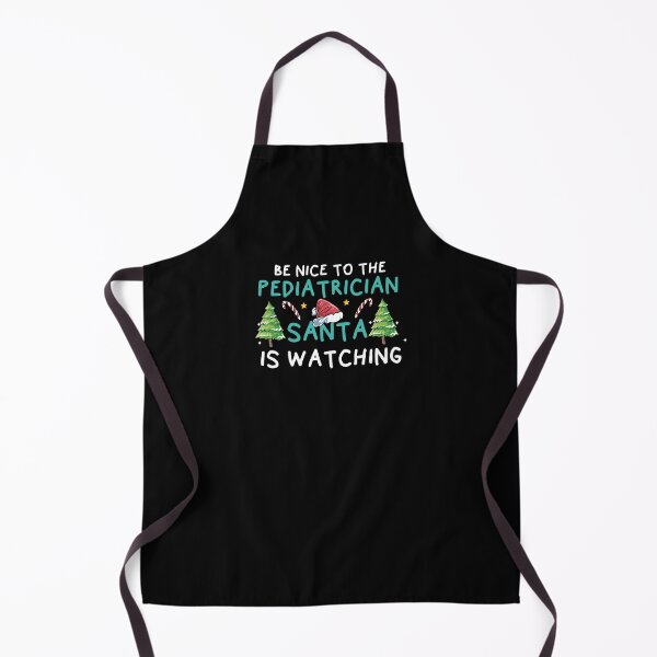 Item preview, Be Nice Pediatrician Santa Is Watching PEDS designed and sold by Pubi.
