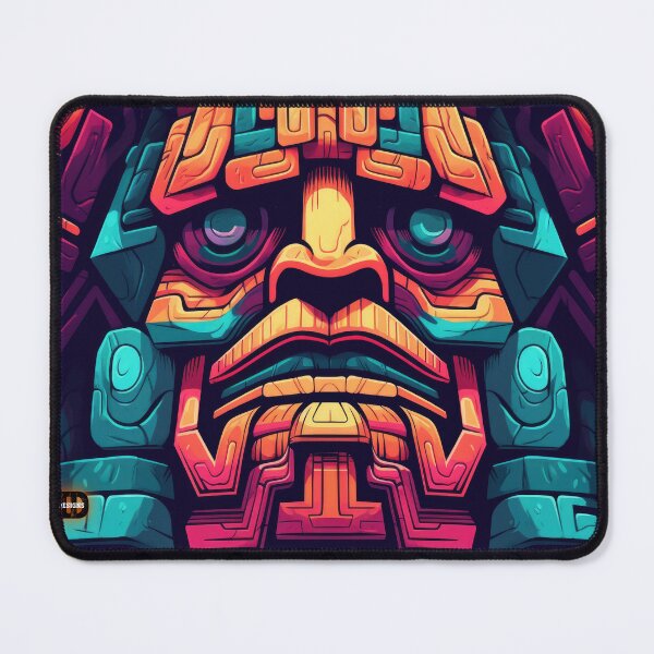 Item preview, Aztec Masks 16 of 24 designed and sold by Jenson Major.