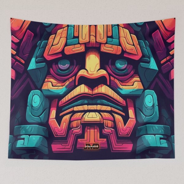 Item preview, Aztec Masks 16 of 24 designed and sold by Jenson Major.
