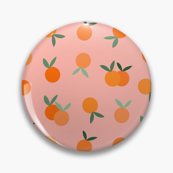 Item preview, Oranges Fruit Pattern on Peach designed and sold by OneThreeSix.