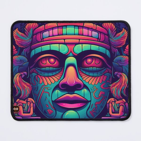 Item preview, Aztec Masks 17 of 24 designed and sold by Jenson Major.