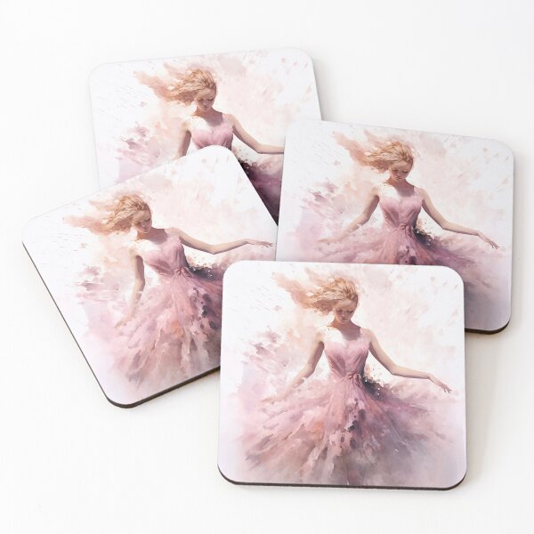 Item preview, Delicate Ballerina Pink Dream designed and sold by Paintings By Simon .