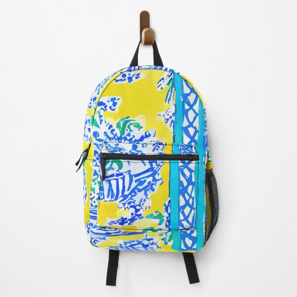 Item preview, Turquoise and yellow chinoiserie designed and sold by SophieClimaArt.