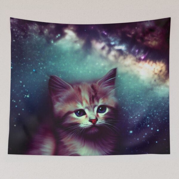 Item preview, Space Kitteh designed and sold by Donkey's Salad.