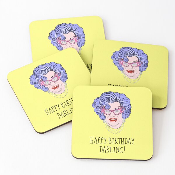 Item preview, Dame Edna Birthday Darling designed and sold by Adam Regester.