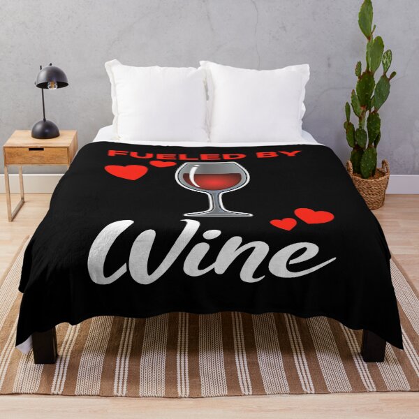 Item preview, Fueled by Red Wine saying designed and sold by jonmlam.