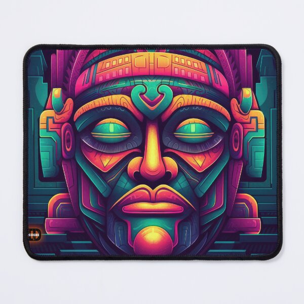 Item preview, Aztec Masks 18 of 24 designed and sold by Jenson Major.
