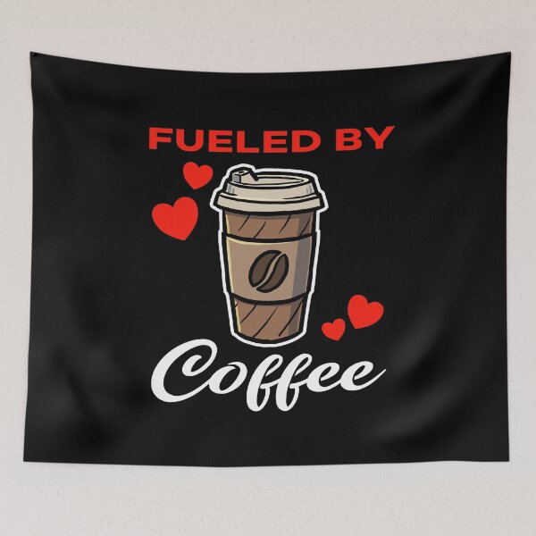 Item preview, Fueled by Coffee Take Away saying designed and sold by jonmlam.