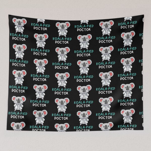 Item preview, Koala-Fied Pediatrician Hospital PEDS Squad Doctor designed and sold by Pubi.