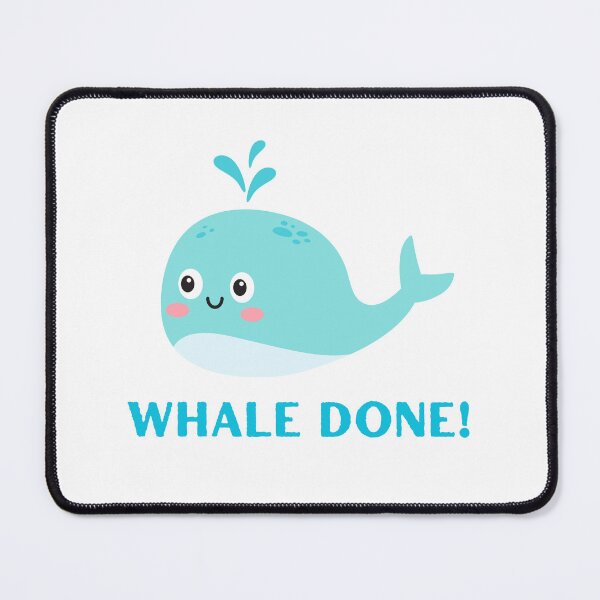 Item preview, whale done quote beach items designed and sold by CameltStudio.