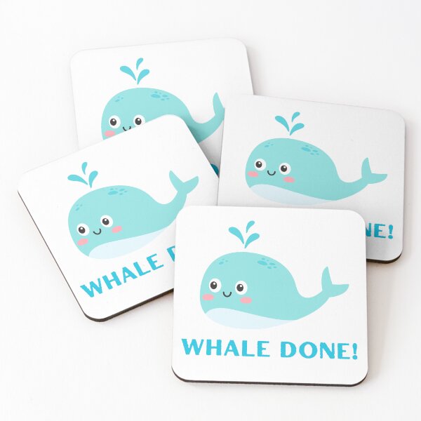 Item preview, whale done quote beach items designed and sold by CameltStudio.