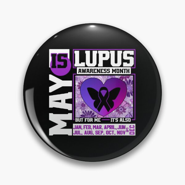 Artikelvorschau, Der Mai ist der Monat der Aufklärung über Lupus entworfen und verkauft von Dolphin Graphic.