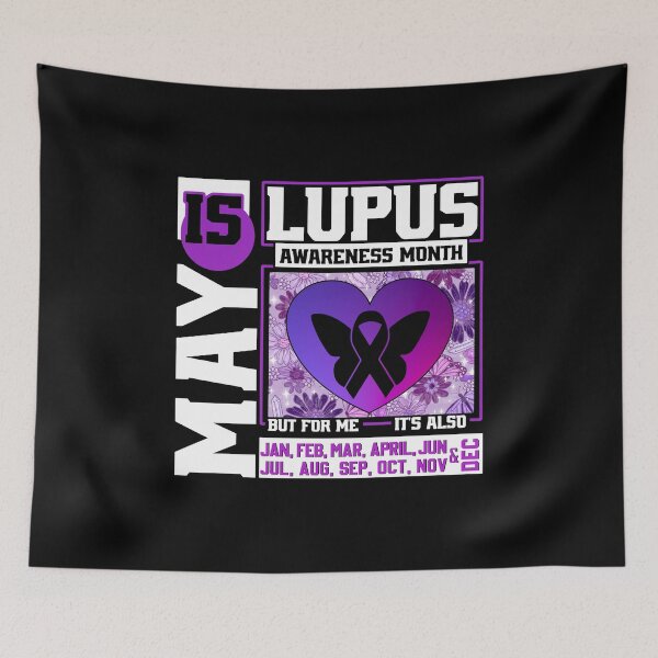 Item preview, May is Lupus Awareness Month designed and sold by Dolphin Graphic.