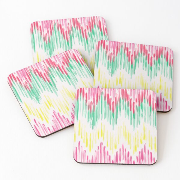 Item preview, Indian Ikat pattern geometric colourful  designed and sold by Maitri-Sanghvi1.