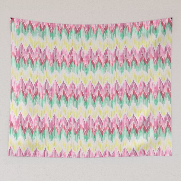 Item preview, Indian Ikat pattern geometric colourful  designed and sold by Maitri-Sanghvi1.