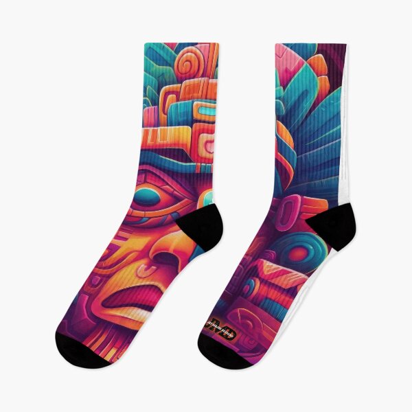 Item preview, Aztec Masks 19 of 24 designed and sold by Jenson Major.