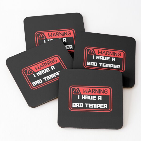 Item preview, Warning I Have A Bad Temper designed and sold by BarvinWayne.