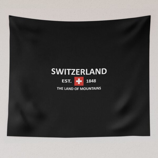 Item preview, SWITZERLAND - THE LAND OF MOUNTAINS designed and sold by QuotesKINGz.
