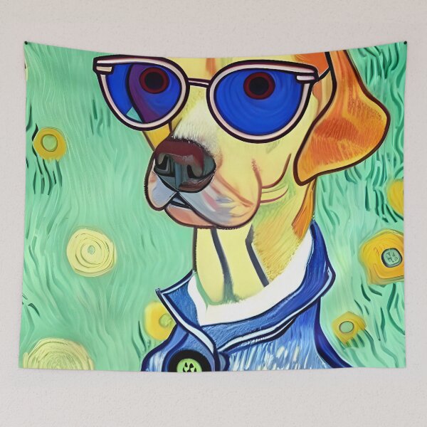 Item preview, Pop Art Dog IIX designed and sold by insaneinc.