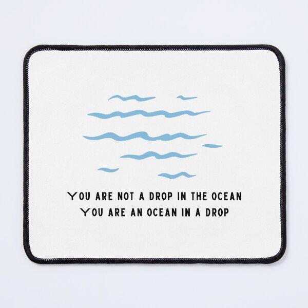 Item preview, ocean quote beach items designed and sold by CameltStudio.