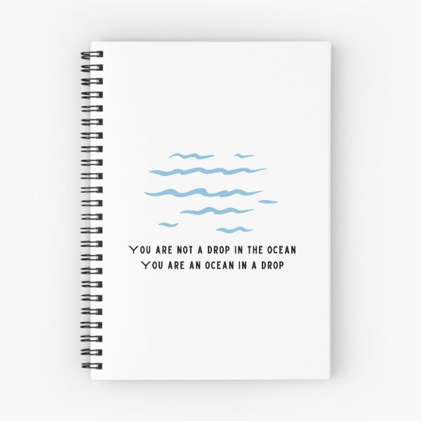 Item preview, ocean quote beach items designed and sold by CameltStudio.