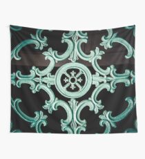 Teal Details, New Orleans Wall Tapestry