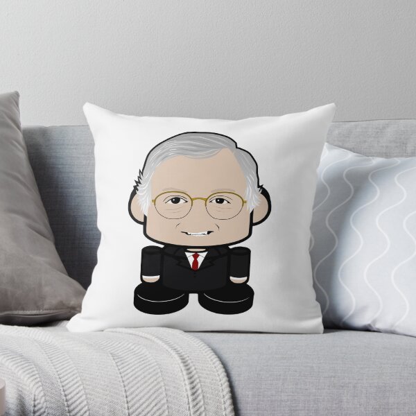 Mack Con POLITICO'BOT Toy Robot Throw Pillow