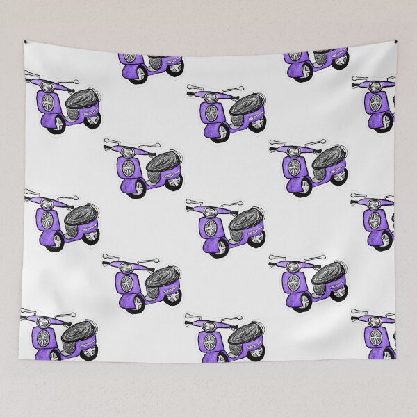 Item preview, Purple scooter designed and sold by GanethLey.art.