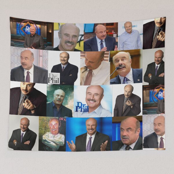 Item preview, Dr Phil Collage designed and sold by GoghGetta.