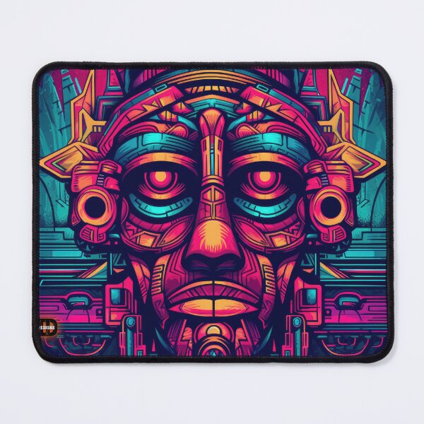 Item preview, Aztec Masks 20 of 24 designed and sold by Jenson Major.