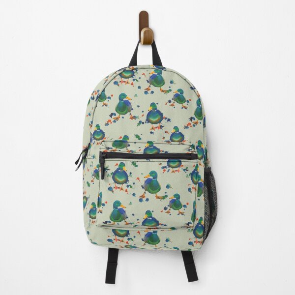 Item preview, Splashy Ducks - Green designed and sold by Catherine Wallace Art.