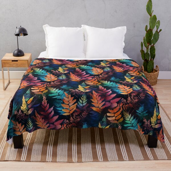 Item preview, Colorful Ferns Leaves designed and sold by janeferwong.