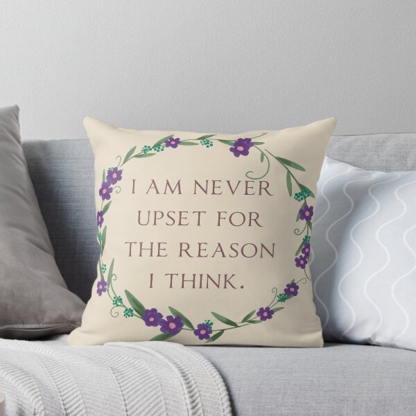 Item preview, ACIM lesson 5 I am never upset for the reason I think designed and sold by Amanda Webster.