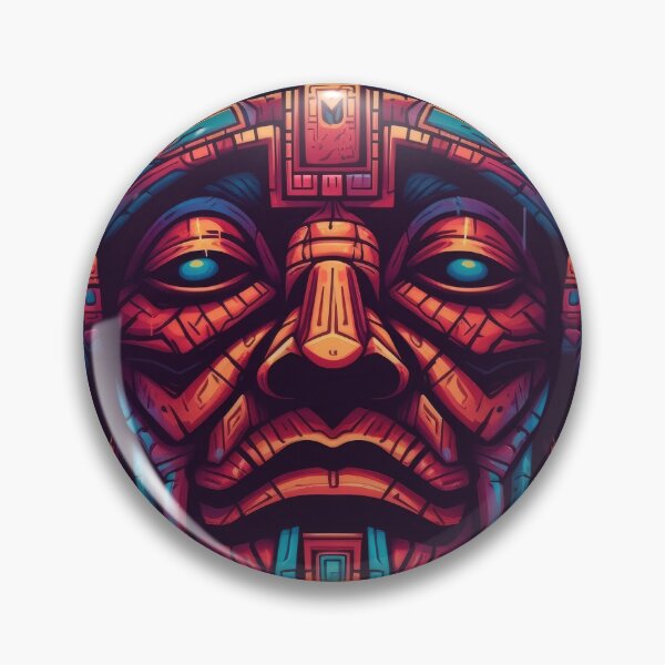 Item preview, Aztec Masks 21 of 24 designed and sold by Jenson Major.