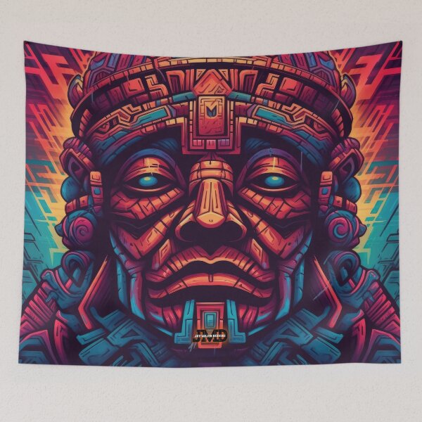 Item preview, Aztec Masks 21 of 24 designed and sold by Jenson Major.