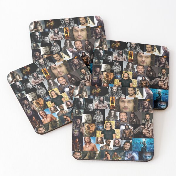 Item preview, Jason Momoa Abstract Collage designed and sold by GoghGetta.