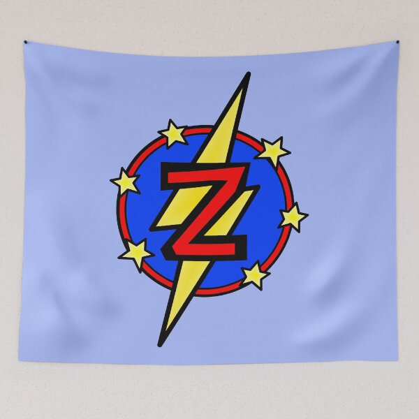Item preview, Super Letter Z - Superhero designed and sold by AMagicalJourney.