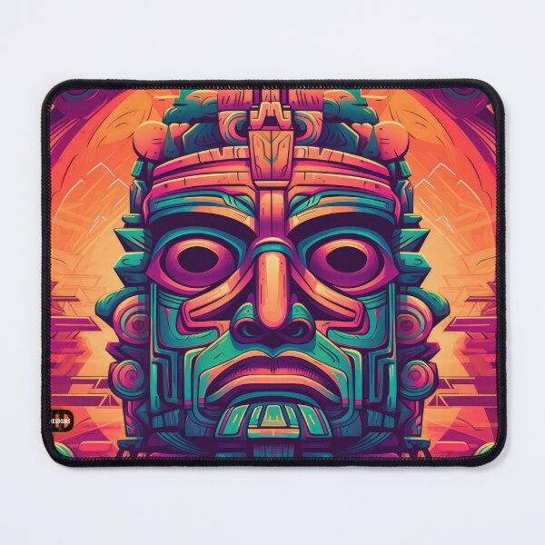 Item preview, Aztec Masks 22 of 24 designed and sold by Jenson Major.