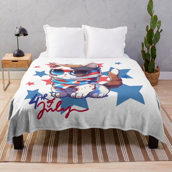 Item preview, 4th of July, Memorial Day, Cat USA designed and sold by kowal11.