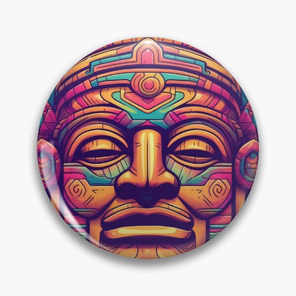 Item preview, Aztec Masks 23 of 24 designed and sold by Jenson Major.