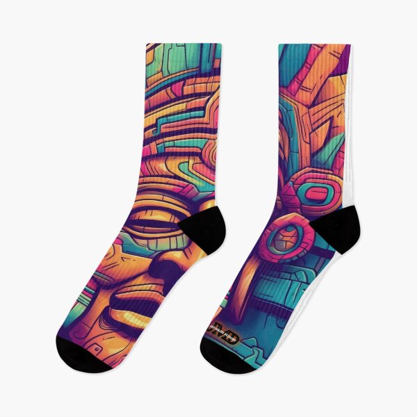 Item preview, Aztec Masks 23 of 24 designed and sold by Jenson Major.