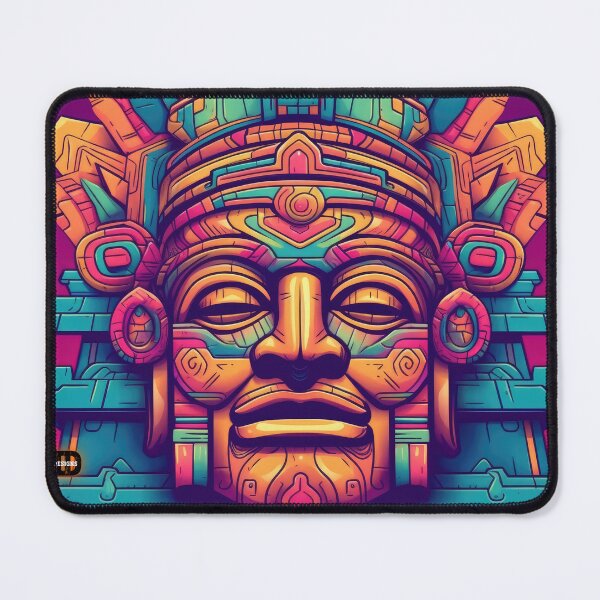 Item preview, Aztec Masks 23 of 24 designed and sold by Jenson Major.