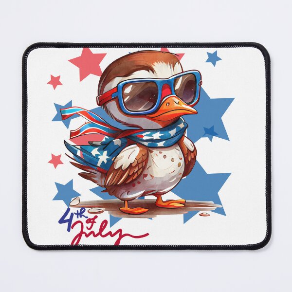 Item preview, 4th of July, Memorial Day, Duck USA designed and sold by kowal11.