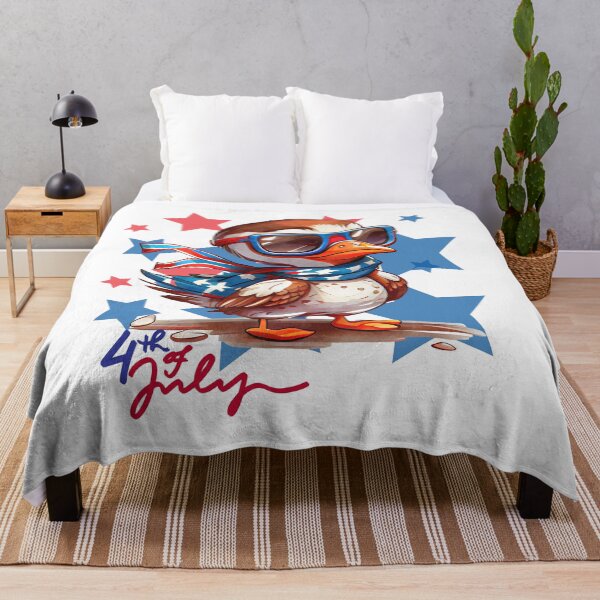 Item preview, 4th of July, Memorial Day, Duck USA designed and sold by kowal11.