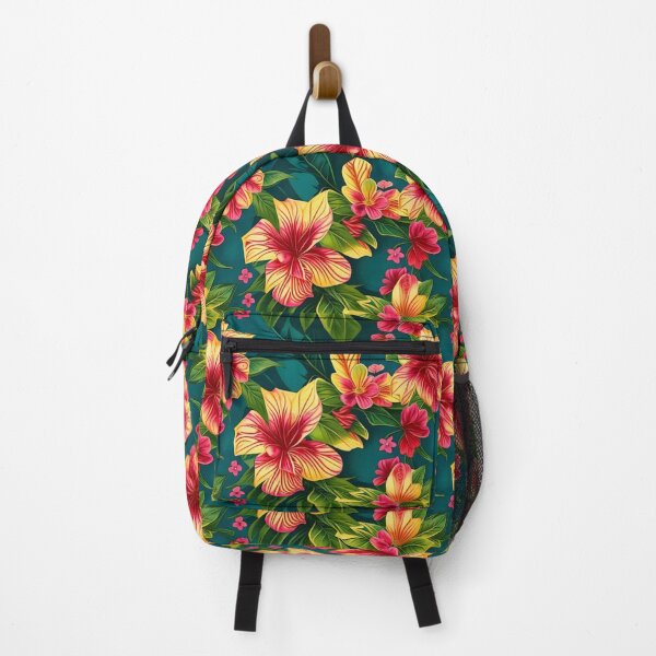 Item preview, "Hawaii batik flower pattern in neon." designed and sold by OasisOfGraphics.