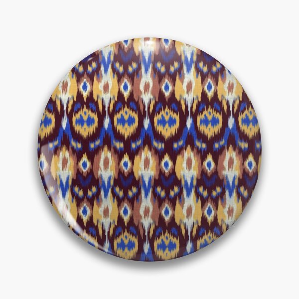 Item preview, Ikat uzbek pattern designed and sold by Alessandro Remo Mazzoni Remotextiles.